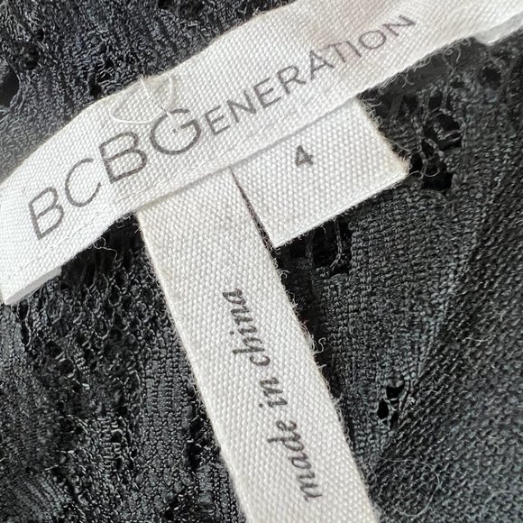 BCBGeneration Lace Insert Party Dress - Picture 10 of 12